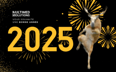 Meilleurs vœux 2025 de la part de Multimed Solutions